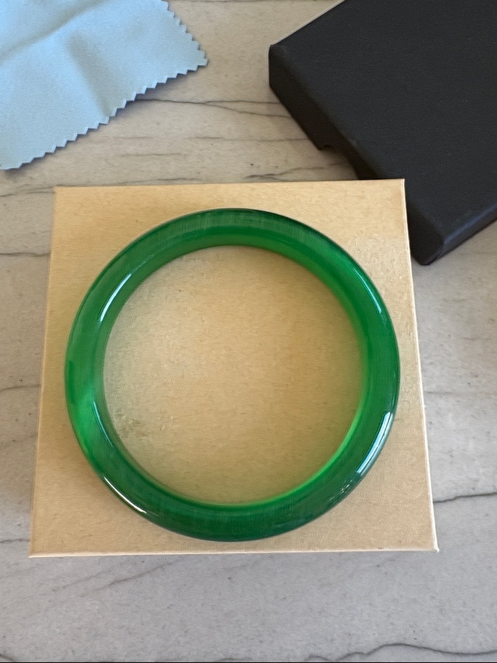 Jade Bangle Bracelet